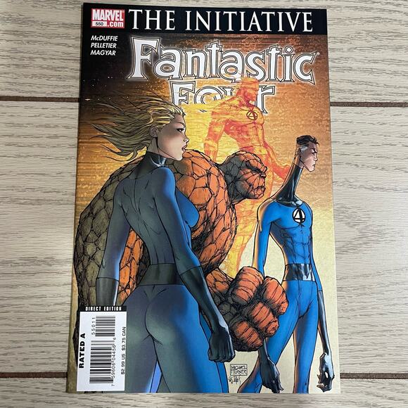 Marvel 2007 The New Fantastic Four 7 Comic Book Lot The Initiative 544-550 - Picture 8 of 8